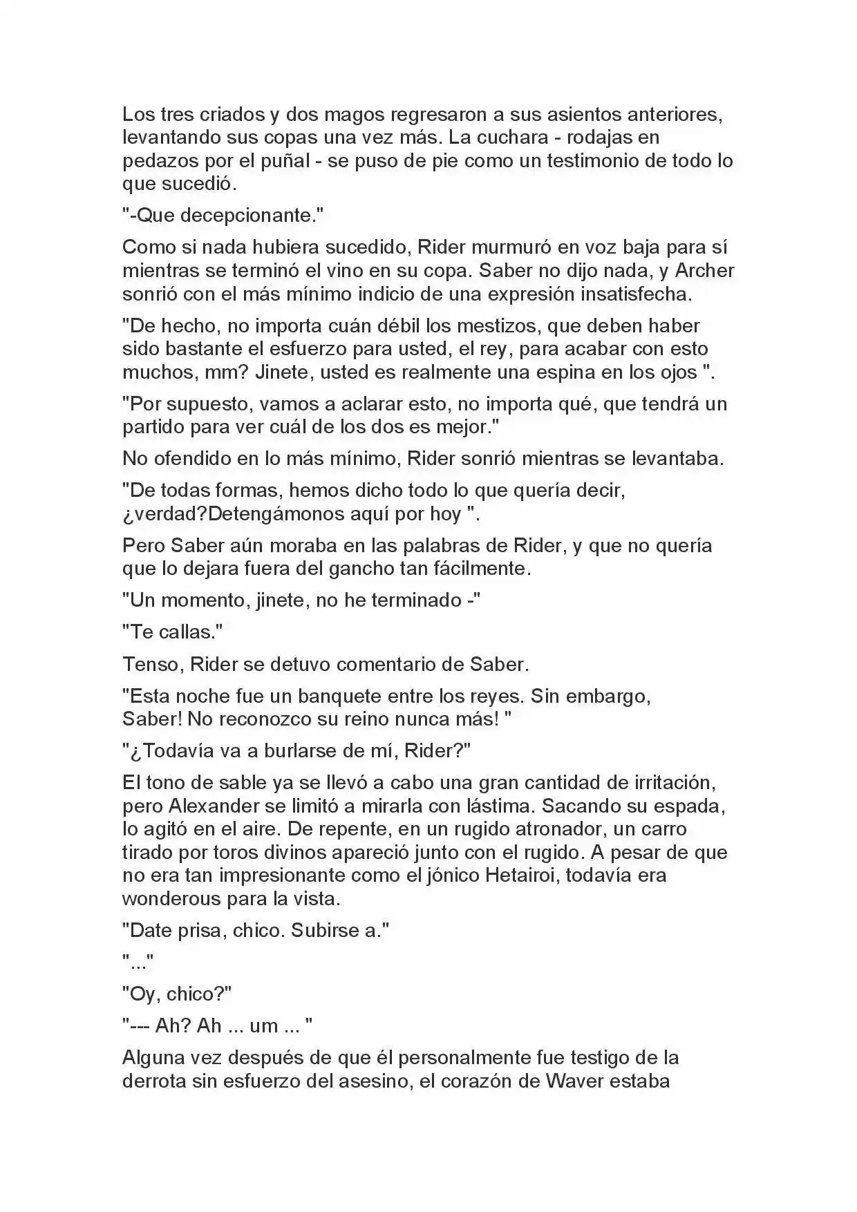 Fate Zero Novela capítulo 42, página 17