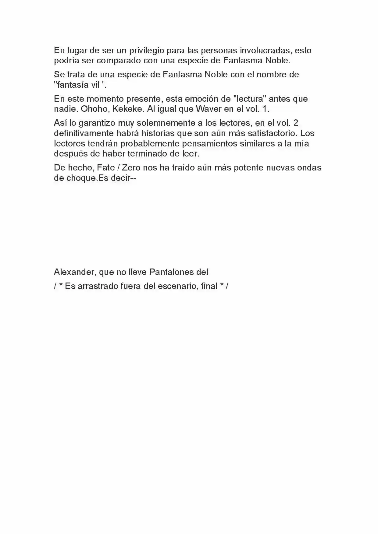 Fate Zero Novela capítulo 43, página 4