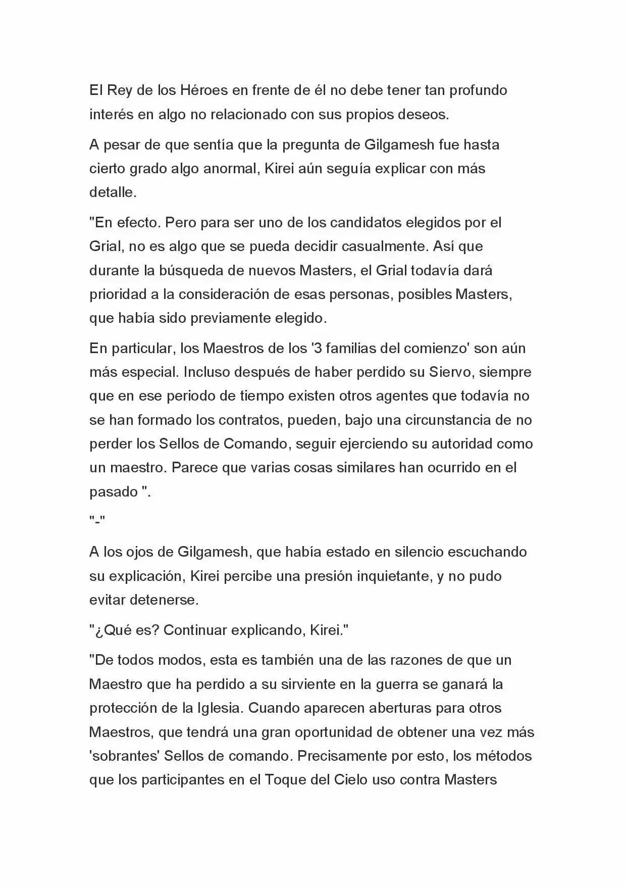 Fate Zero Novela capítulo 46, página 4