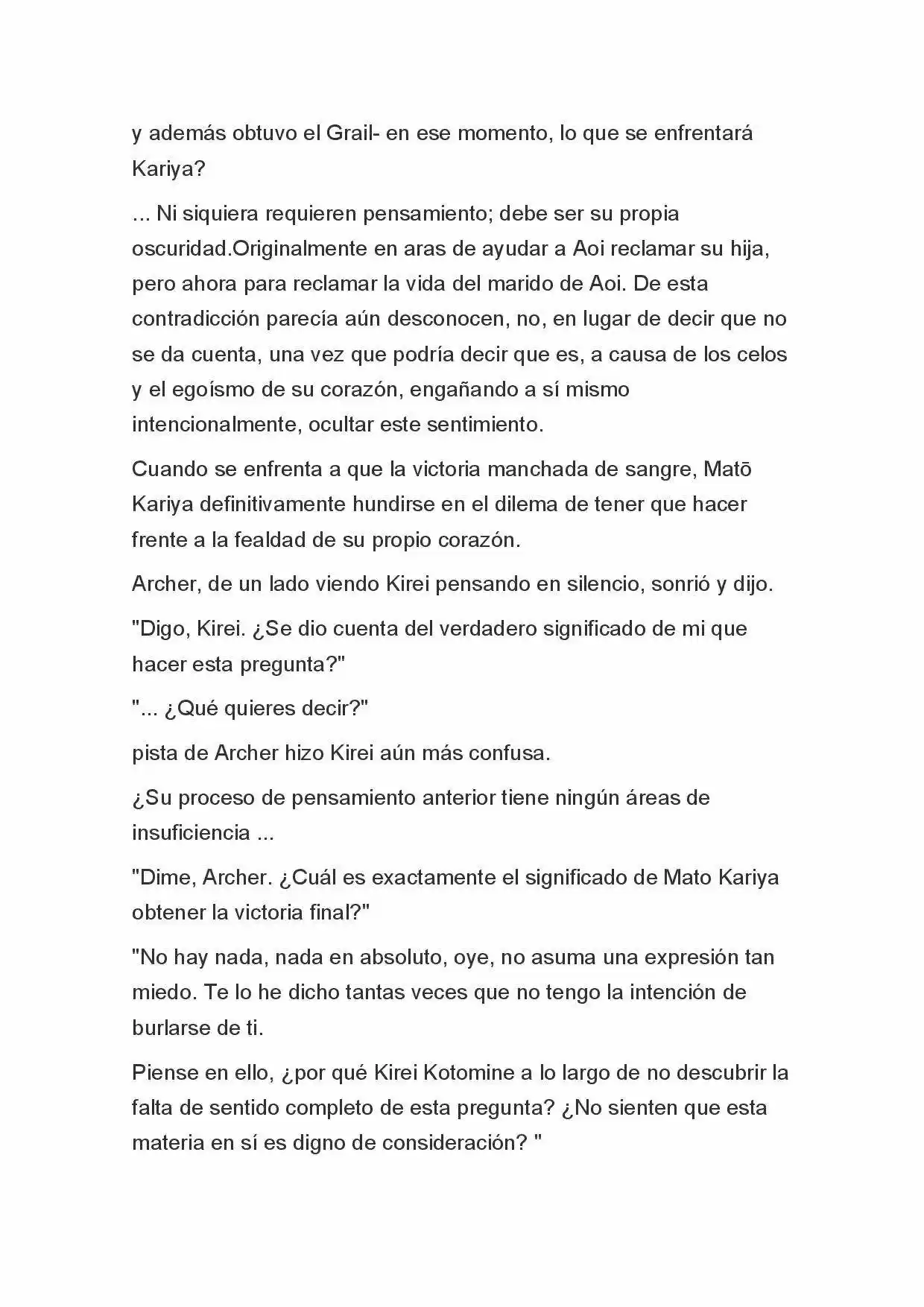 Fate Zero Novela capítulo 46, página 13