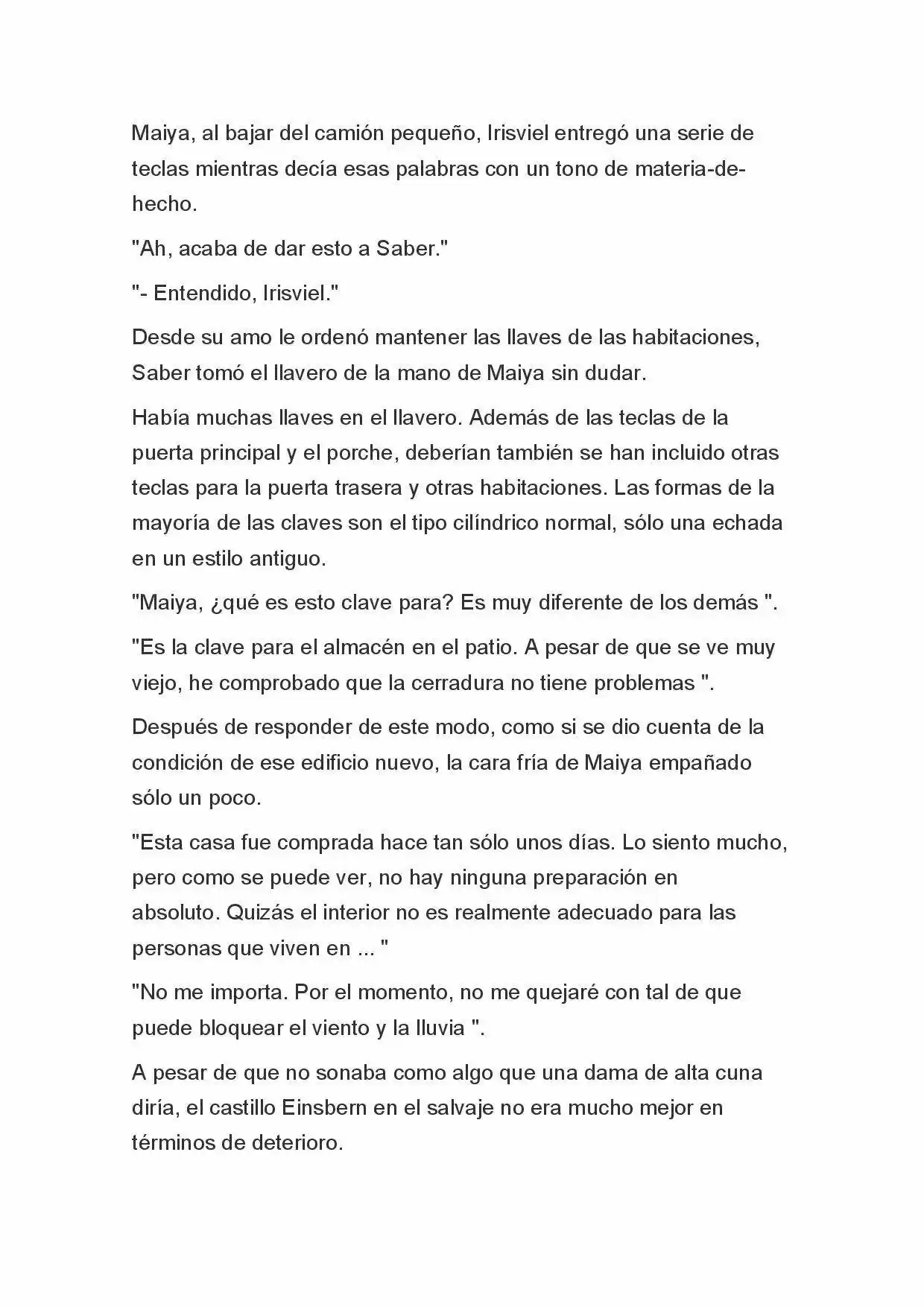 Fate Zero Novela capítulo 47, página 6