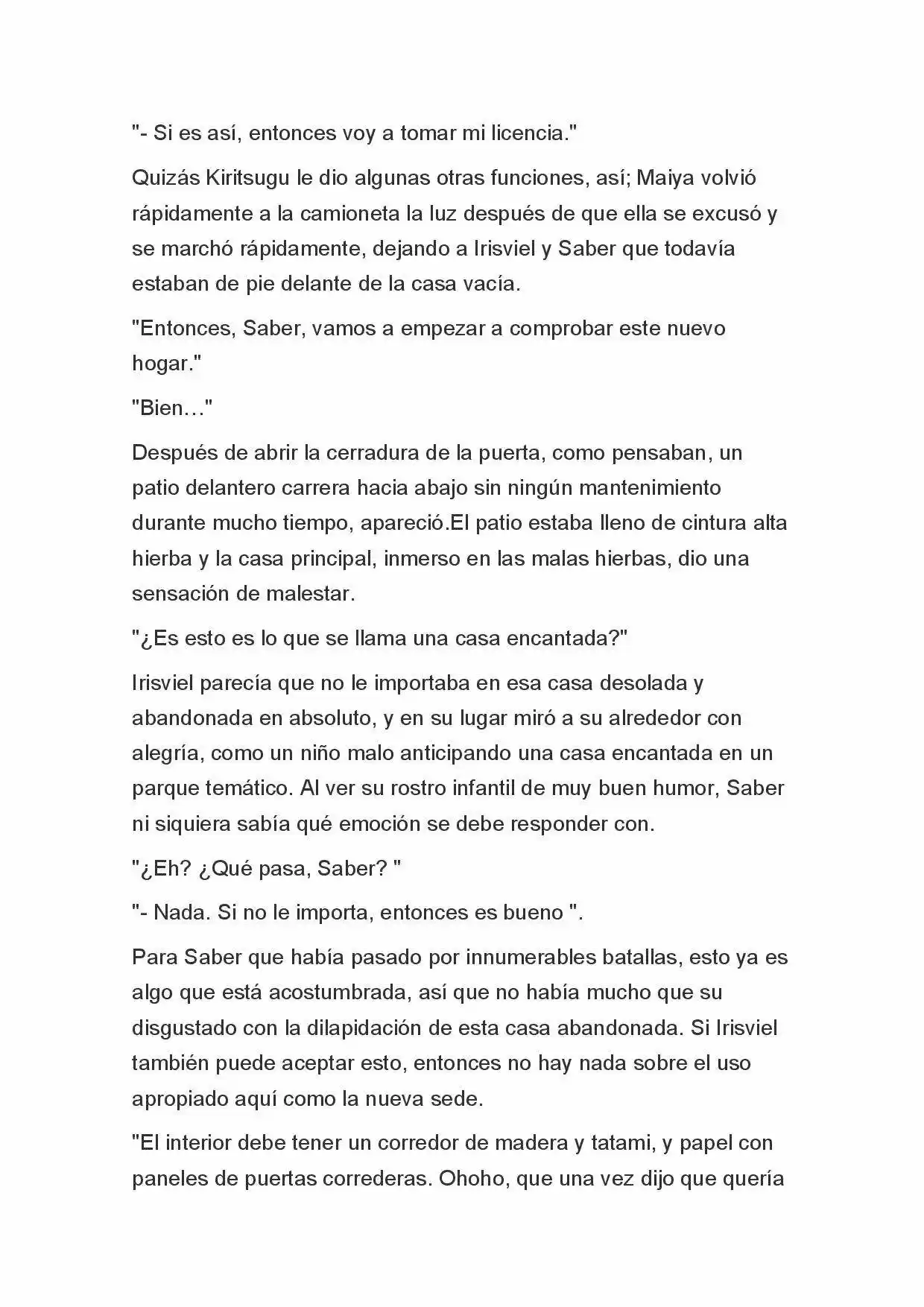 Fate Zero Novela capítulo 47, página 7