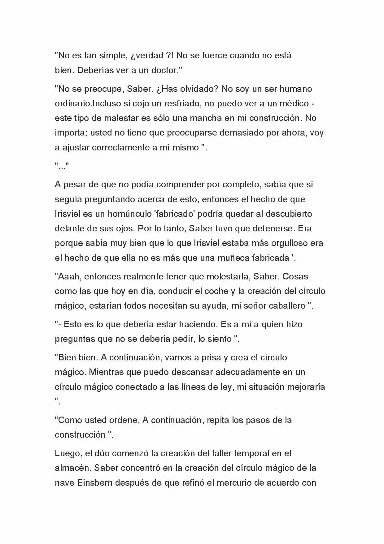 Fate Zero Novela capítulo 47, página 12