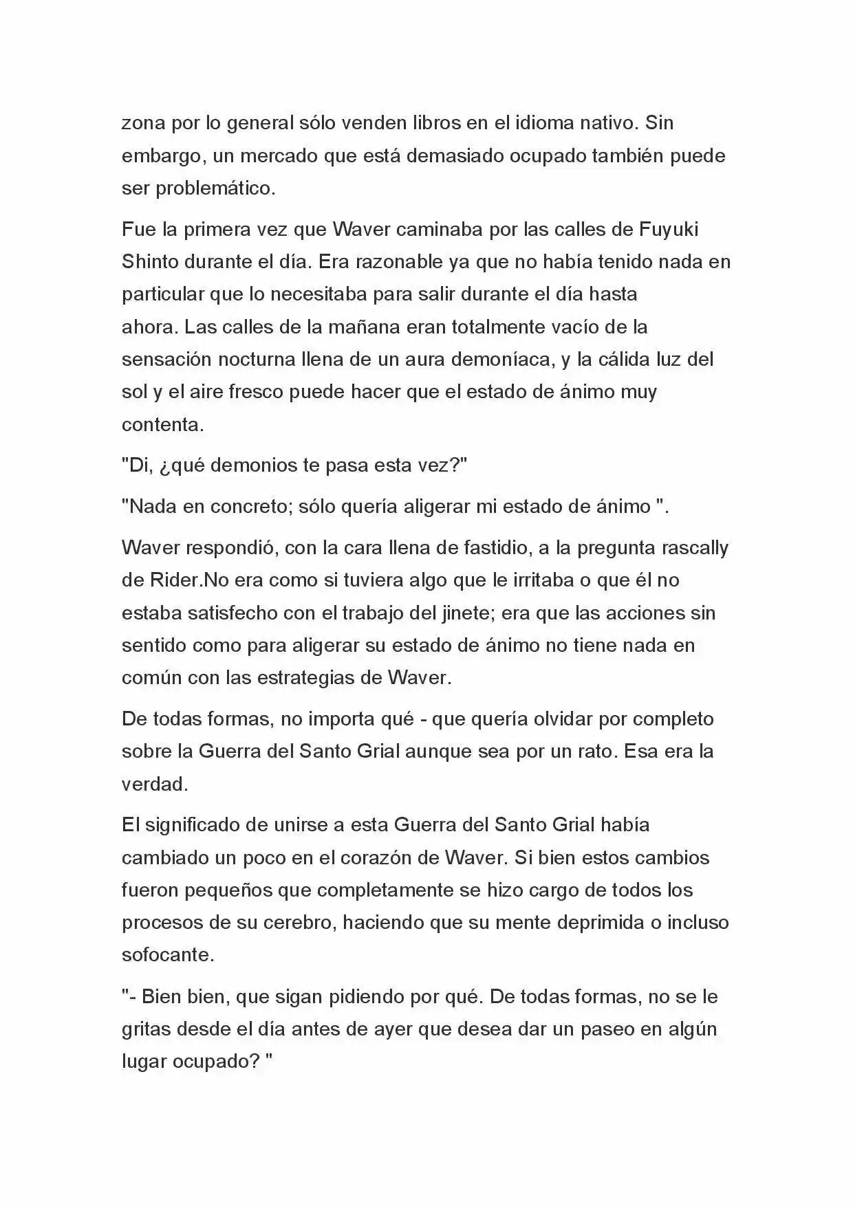 Fate Zero Novela capítulo 48, página 6