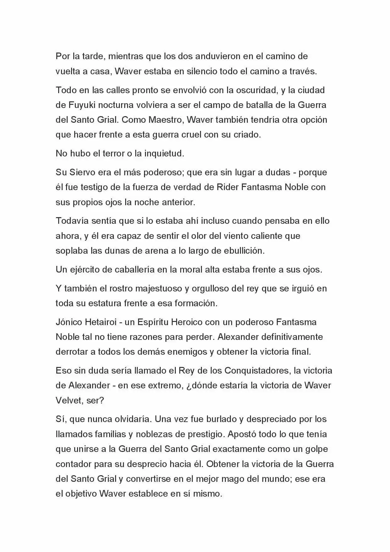 Fate Zero Novela capítulo 48, página 16