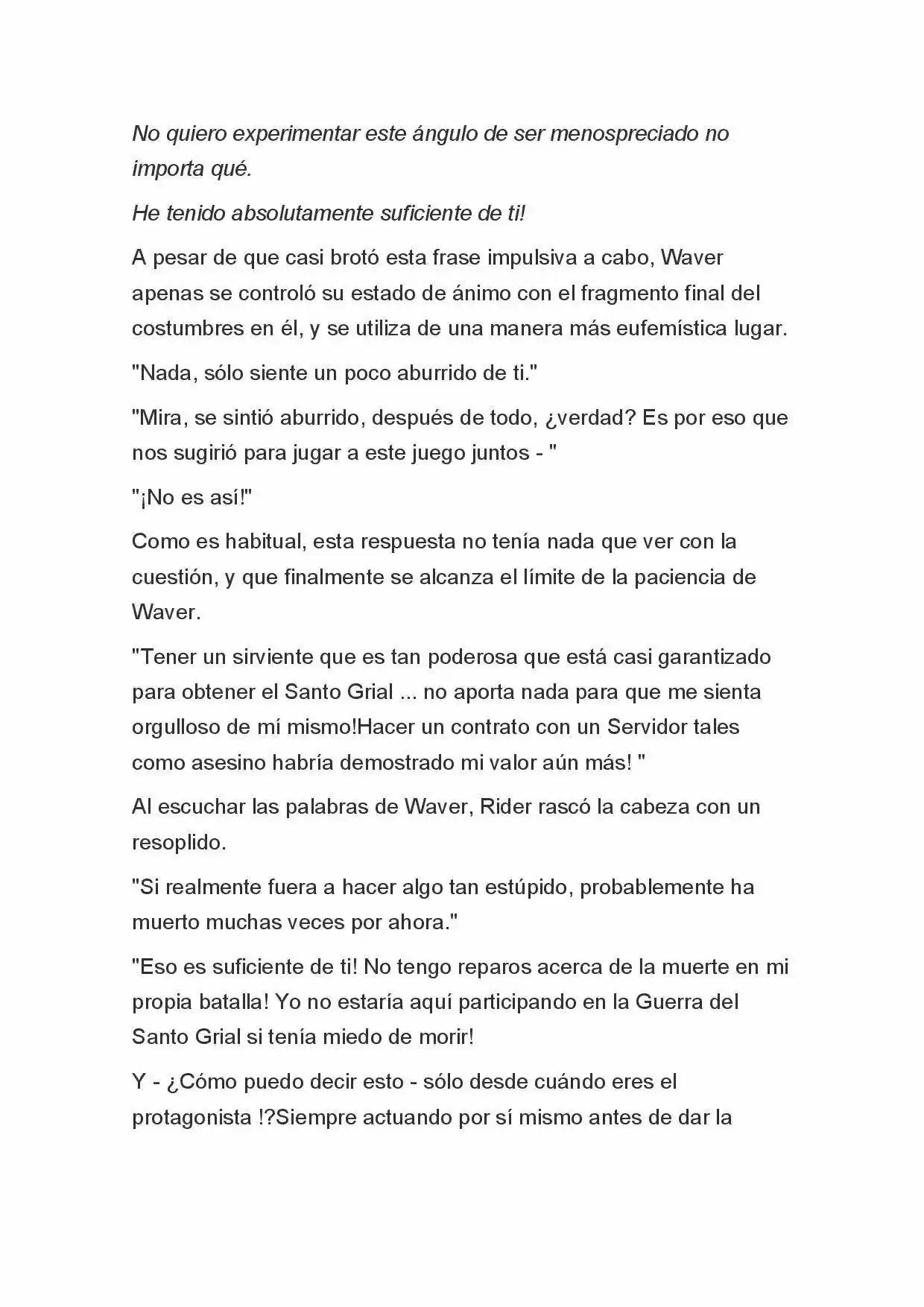 Fate Zero Novela capítulo 48, página 18