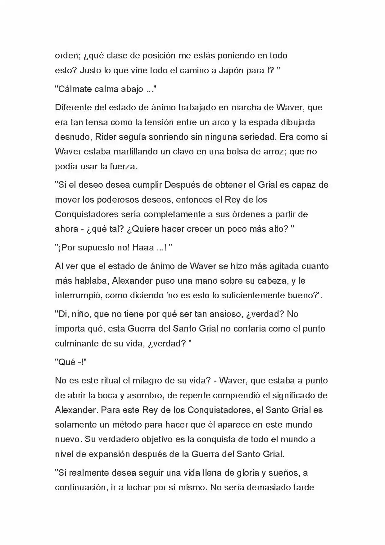 Fate Zero Novela capítulo 48, página 19