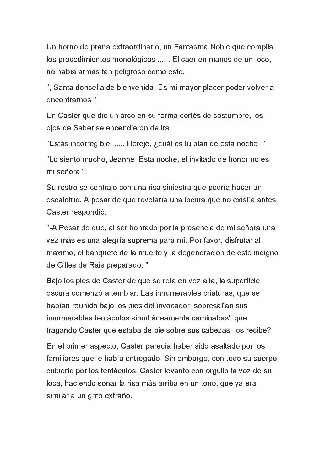 Fate Zero Novela capítulo 49, página 6