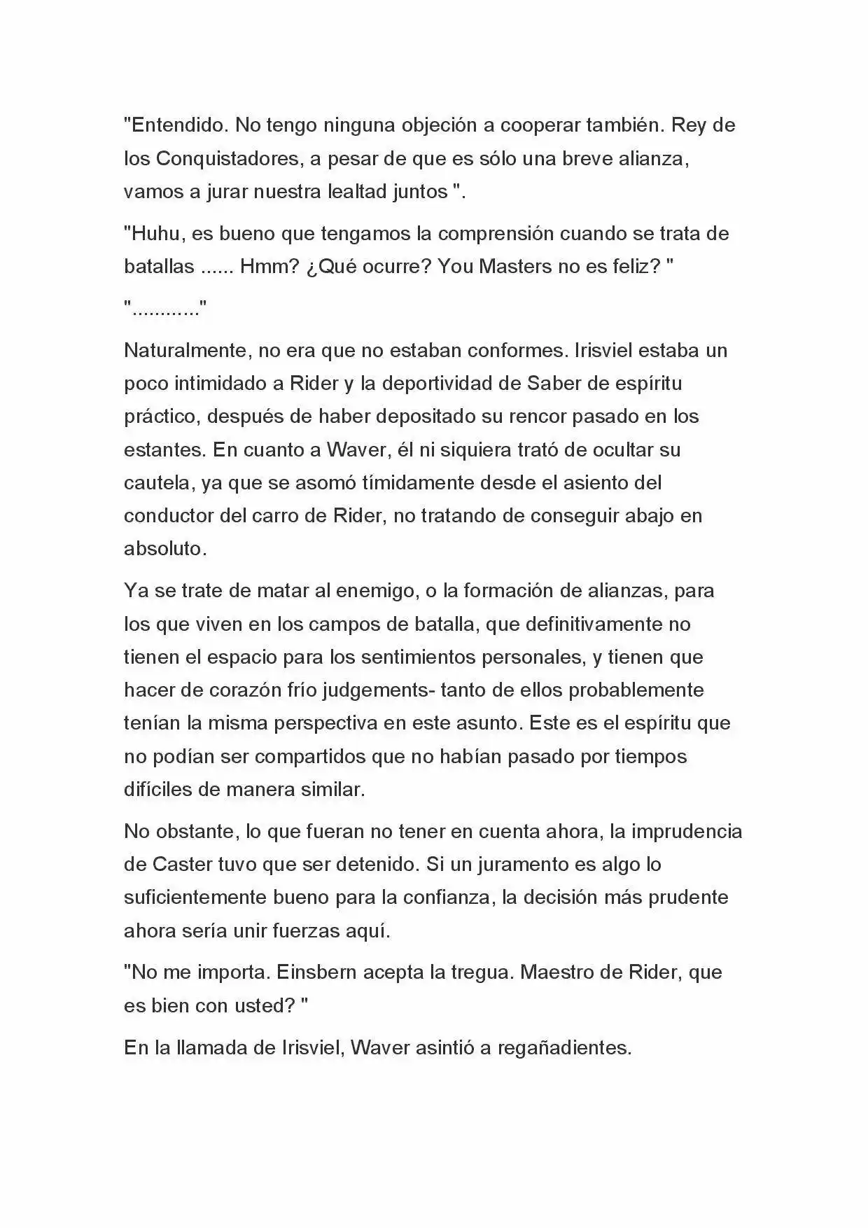 Fate Zero Novela capítulo 49, página 11