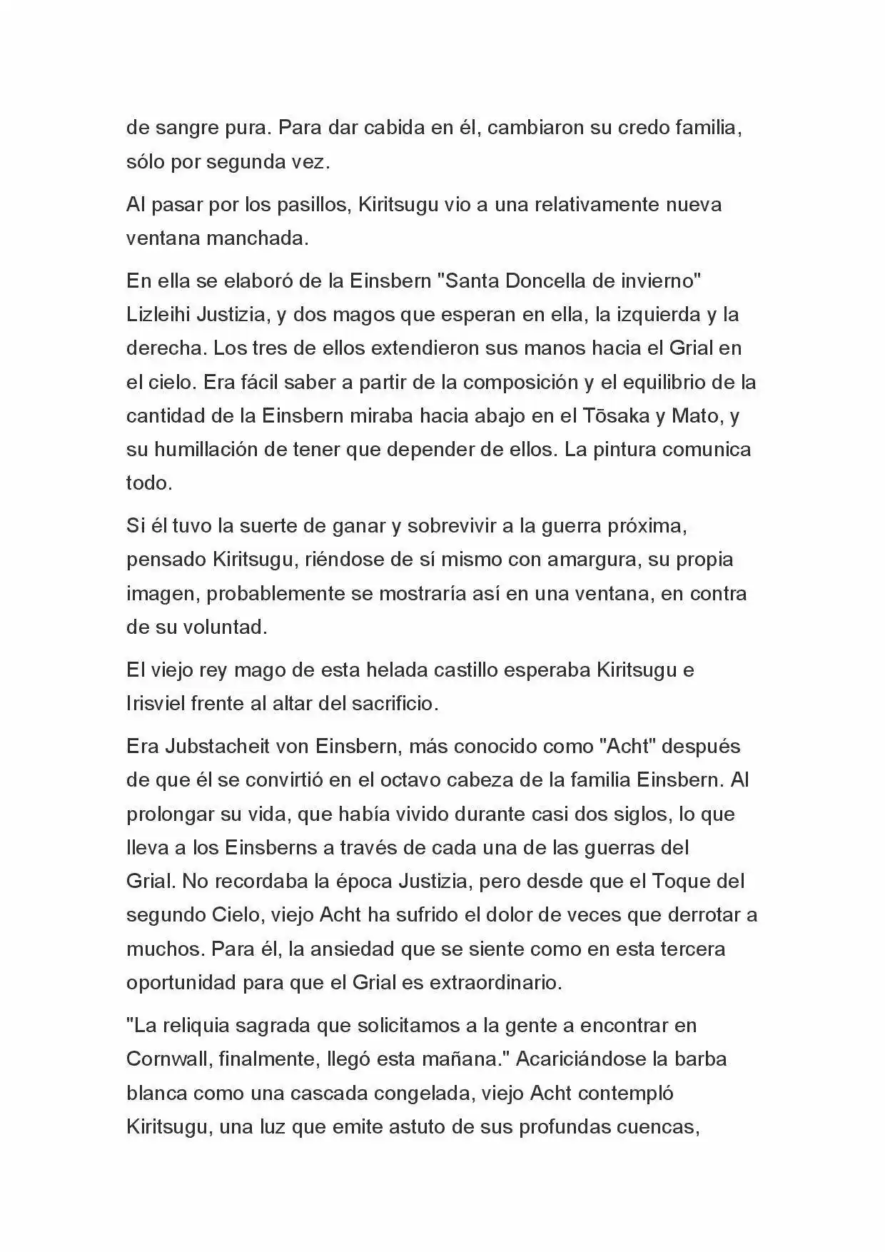 Fate Zero Novela capítulo 5, página 2