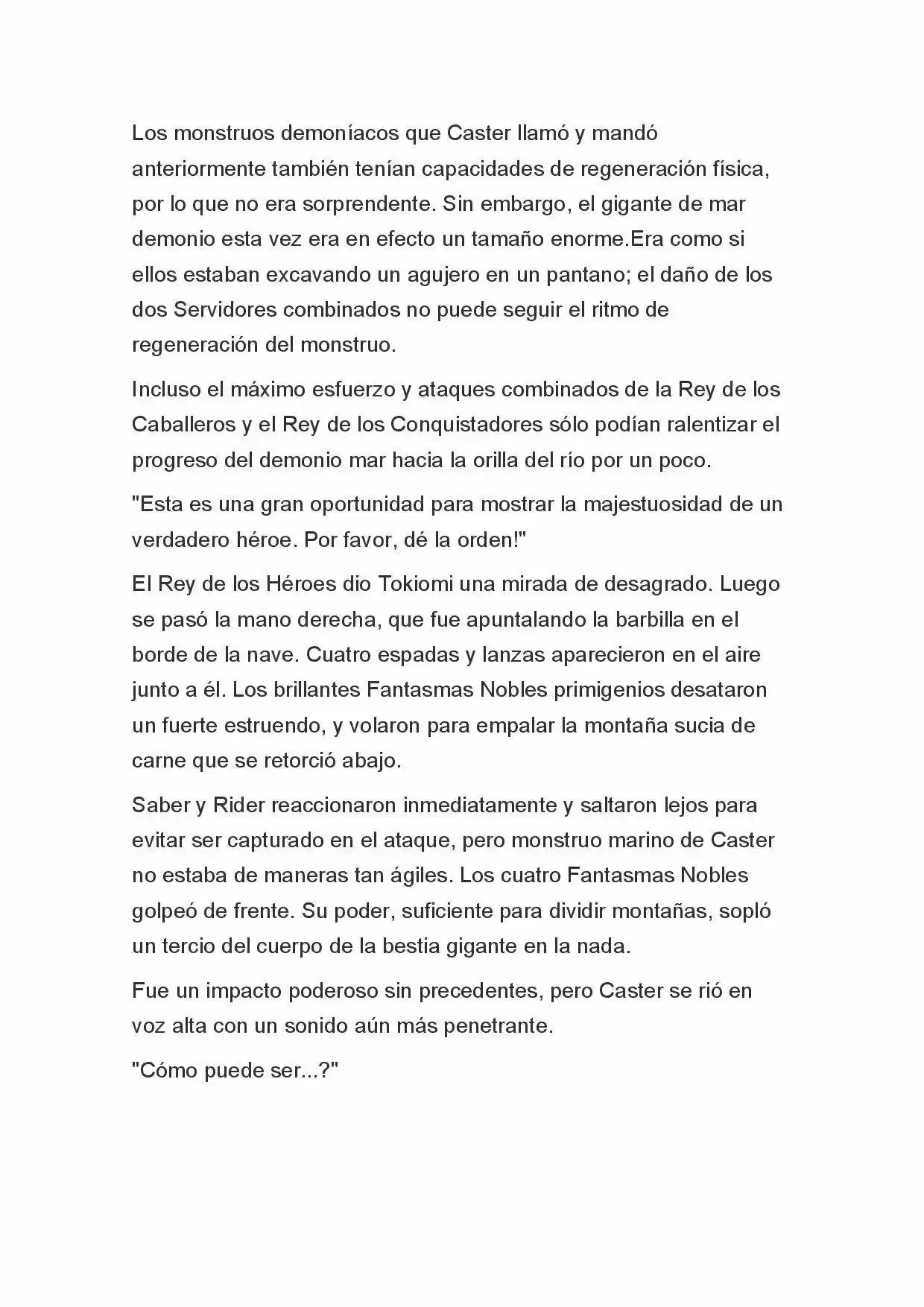 Fate Zero Novela capítulo 50, página 3