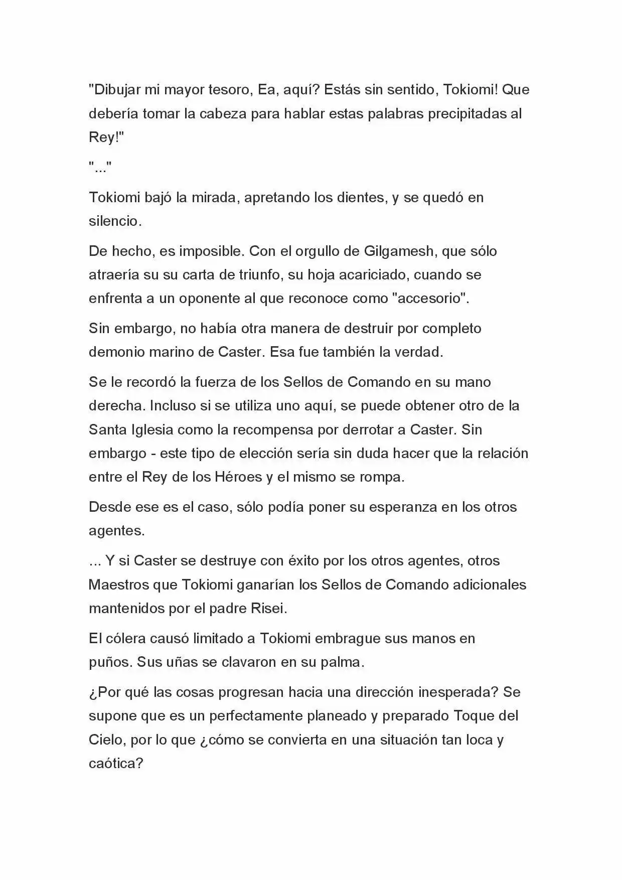 Fate Zero Novela capítulo 50, página 5