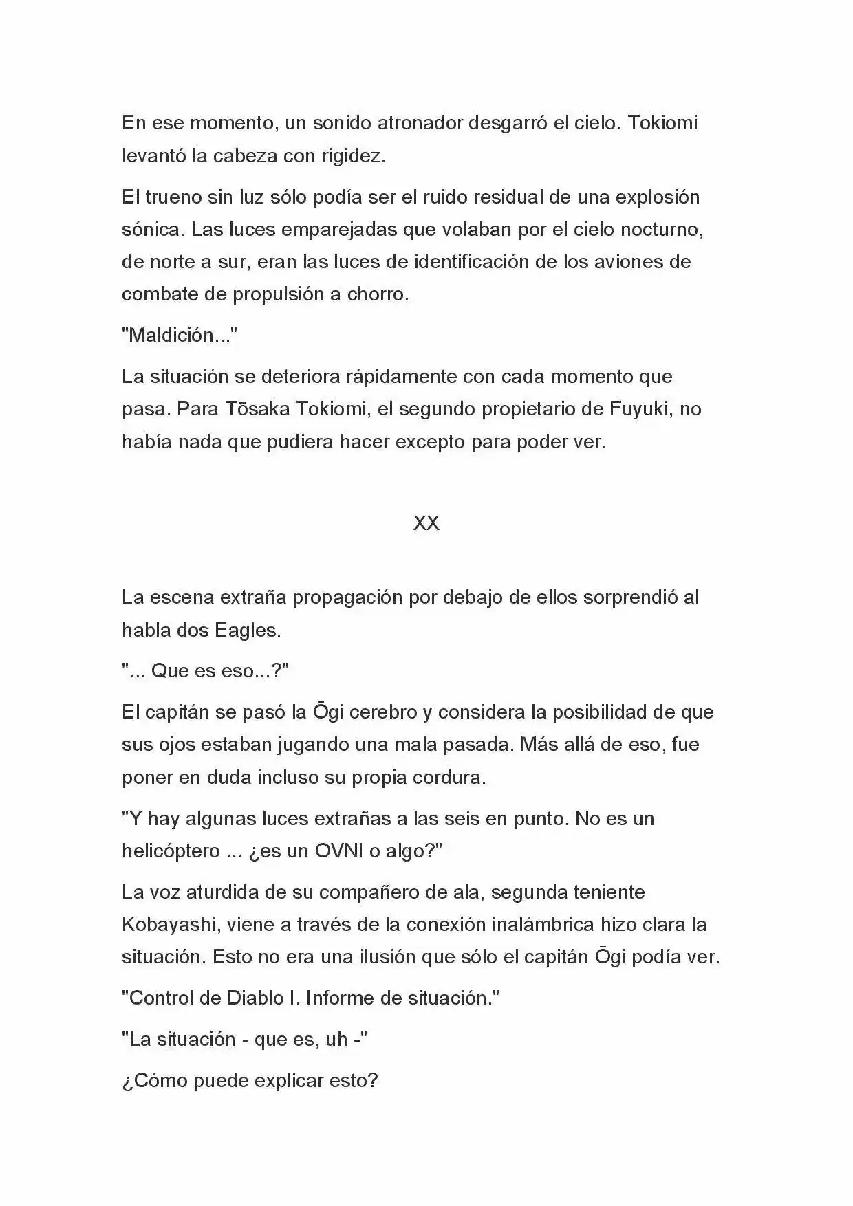 Fate Zero Novela capítulo 50, página 6