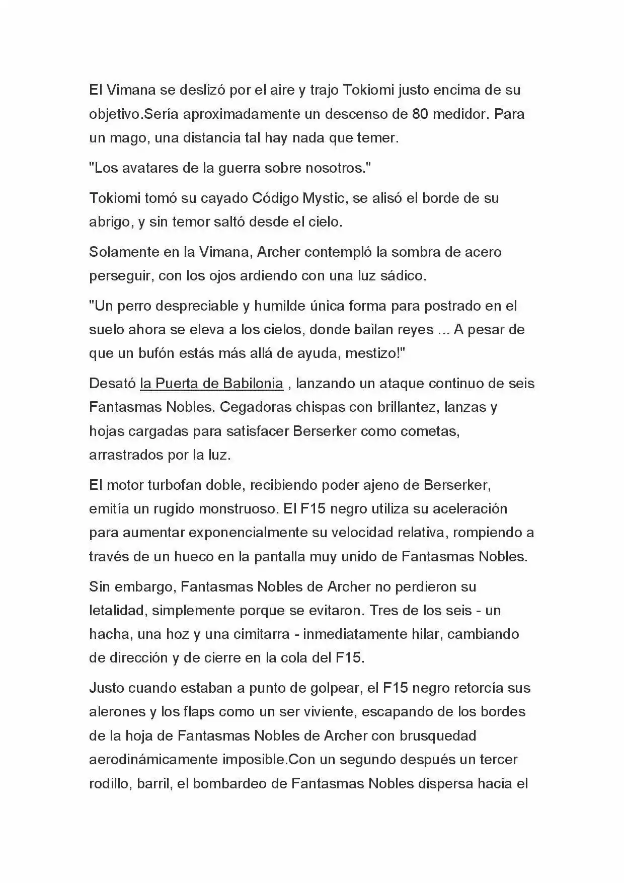 Fate Zero Novela capítulo 50, página 12