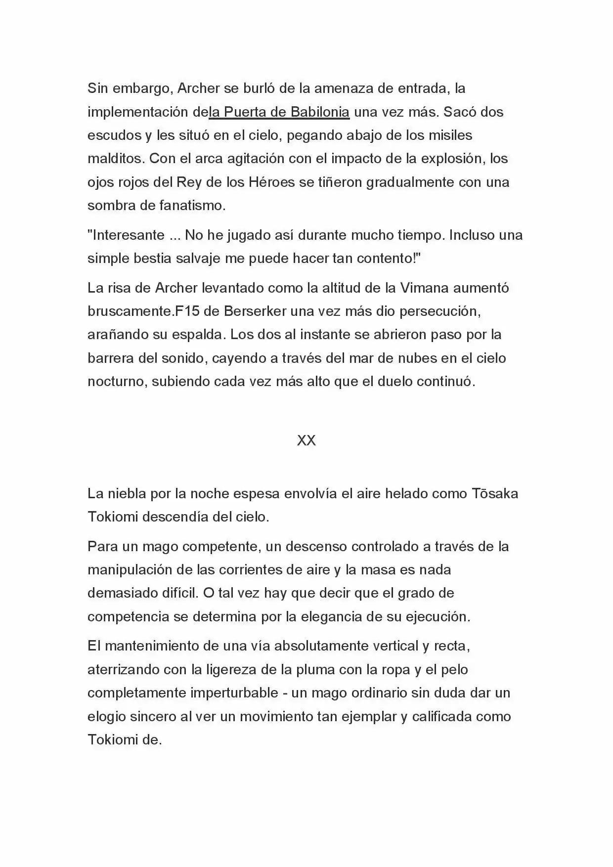 Fate Zero Novela capítulo 50, página 14