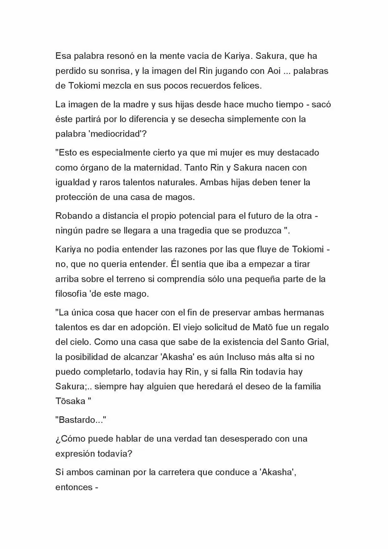 Fate Zero Novela capítulo 50, página 17