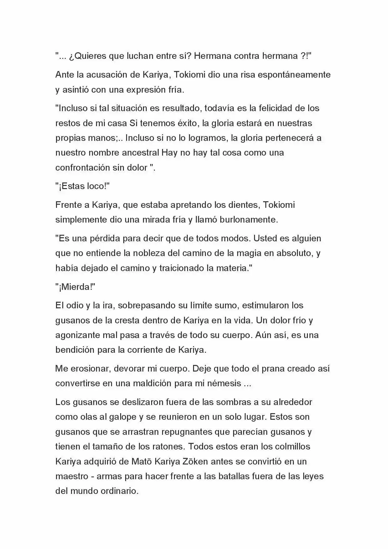 Fate Zero Novela capítulo 50, página 18