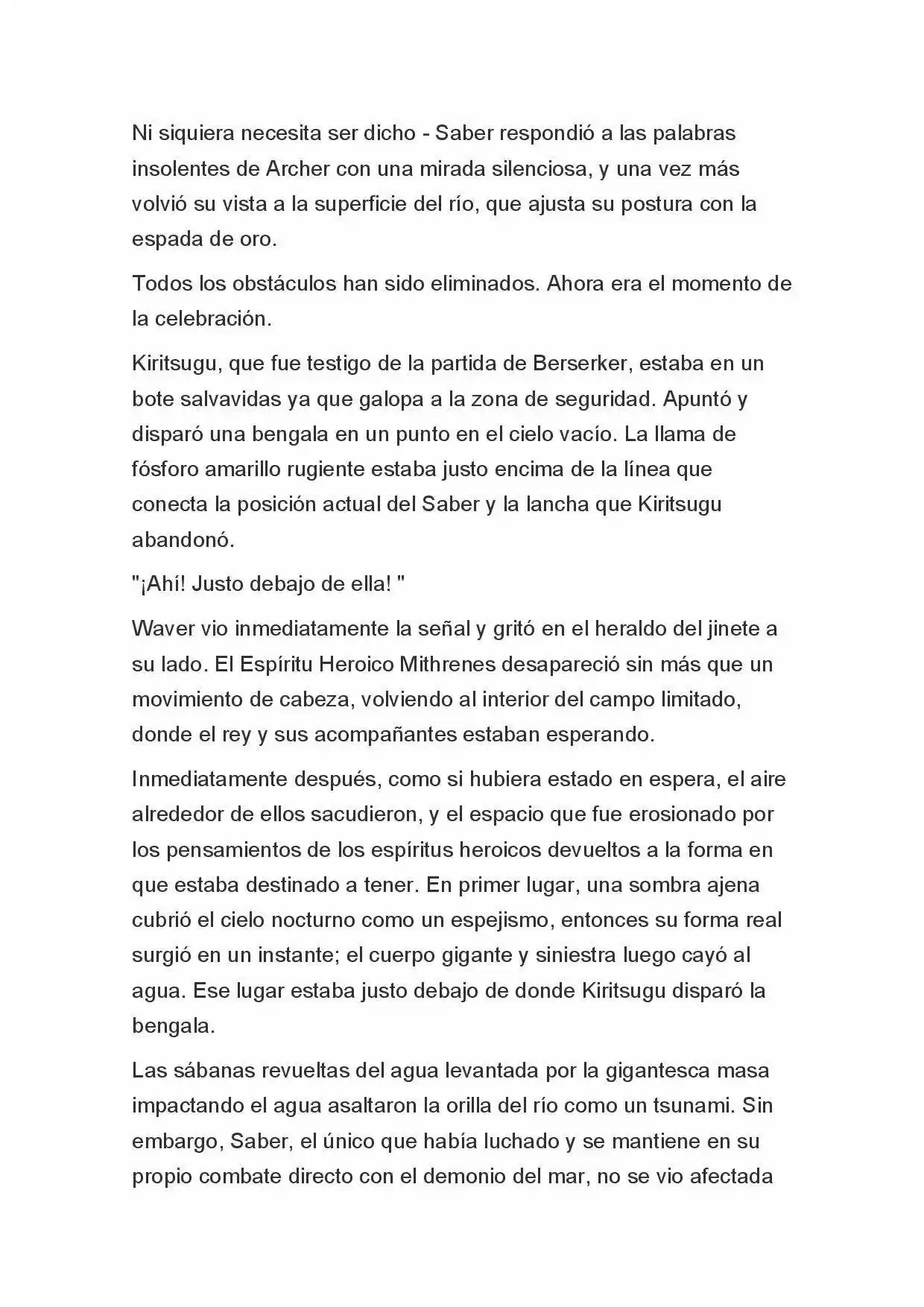 Fate Zero Novela capítulo 53, página 8