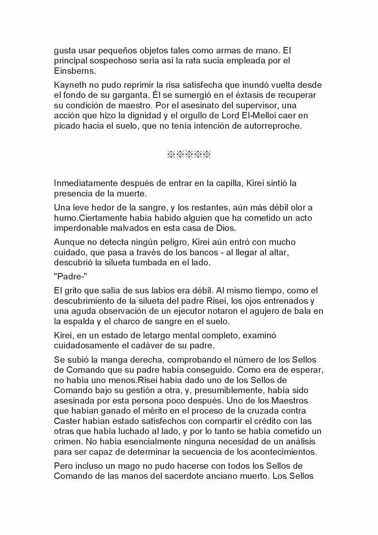 Fate Zero Novela capítulo 55, página 5