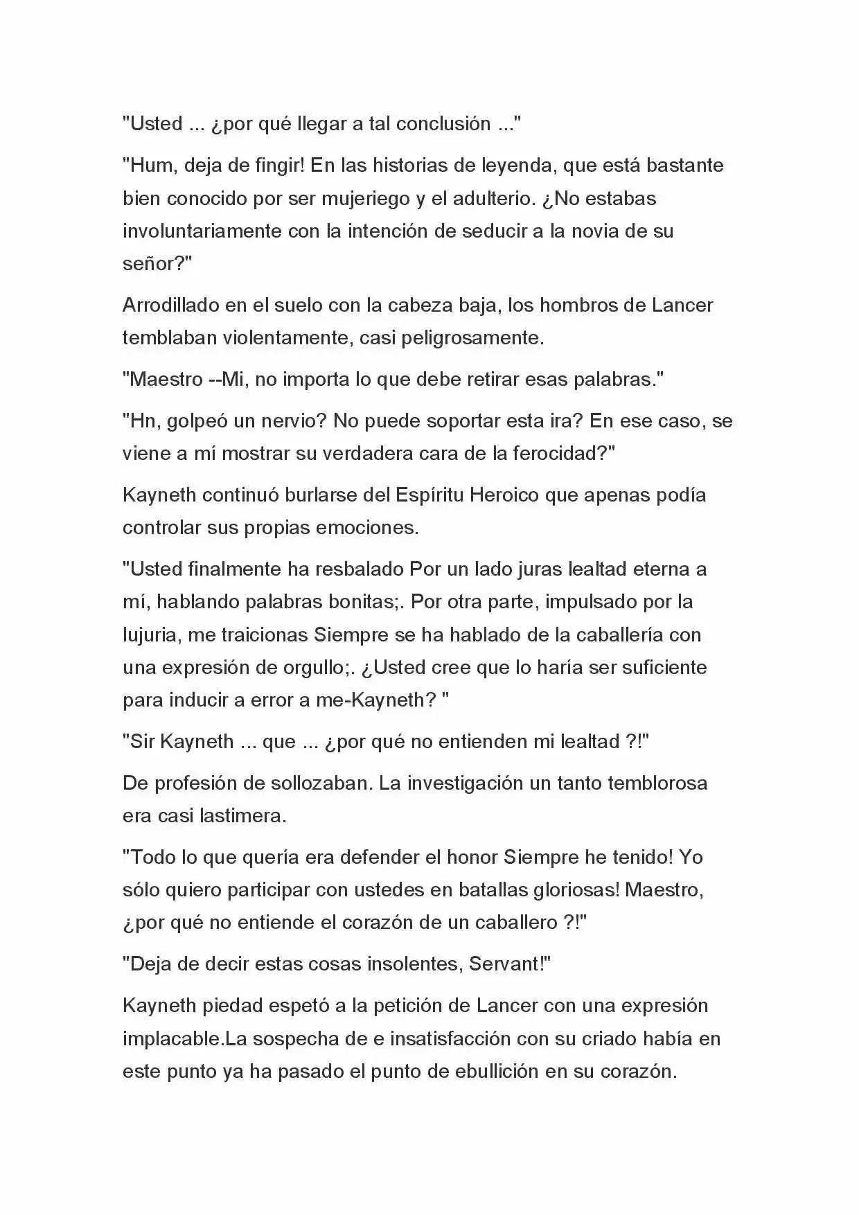 Fate Zero Novela capítulo 56, página 4