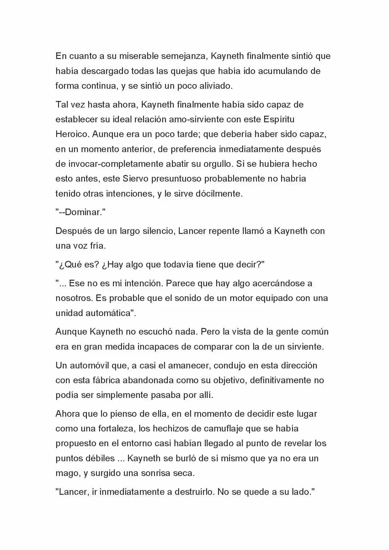 Fate Zero Novela capítulo 56, página 6