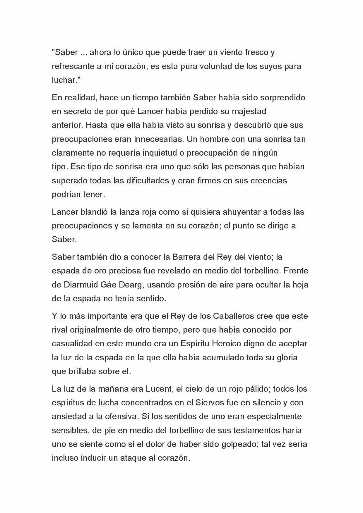 Fate Zero Novela capítulo 56, página 11