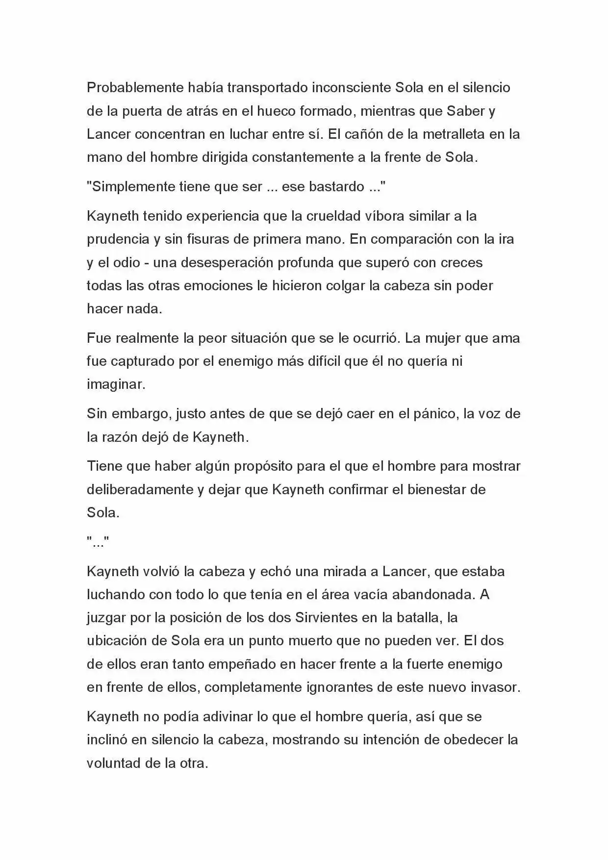 Fate Zero Novela capítulo 57, página 4