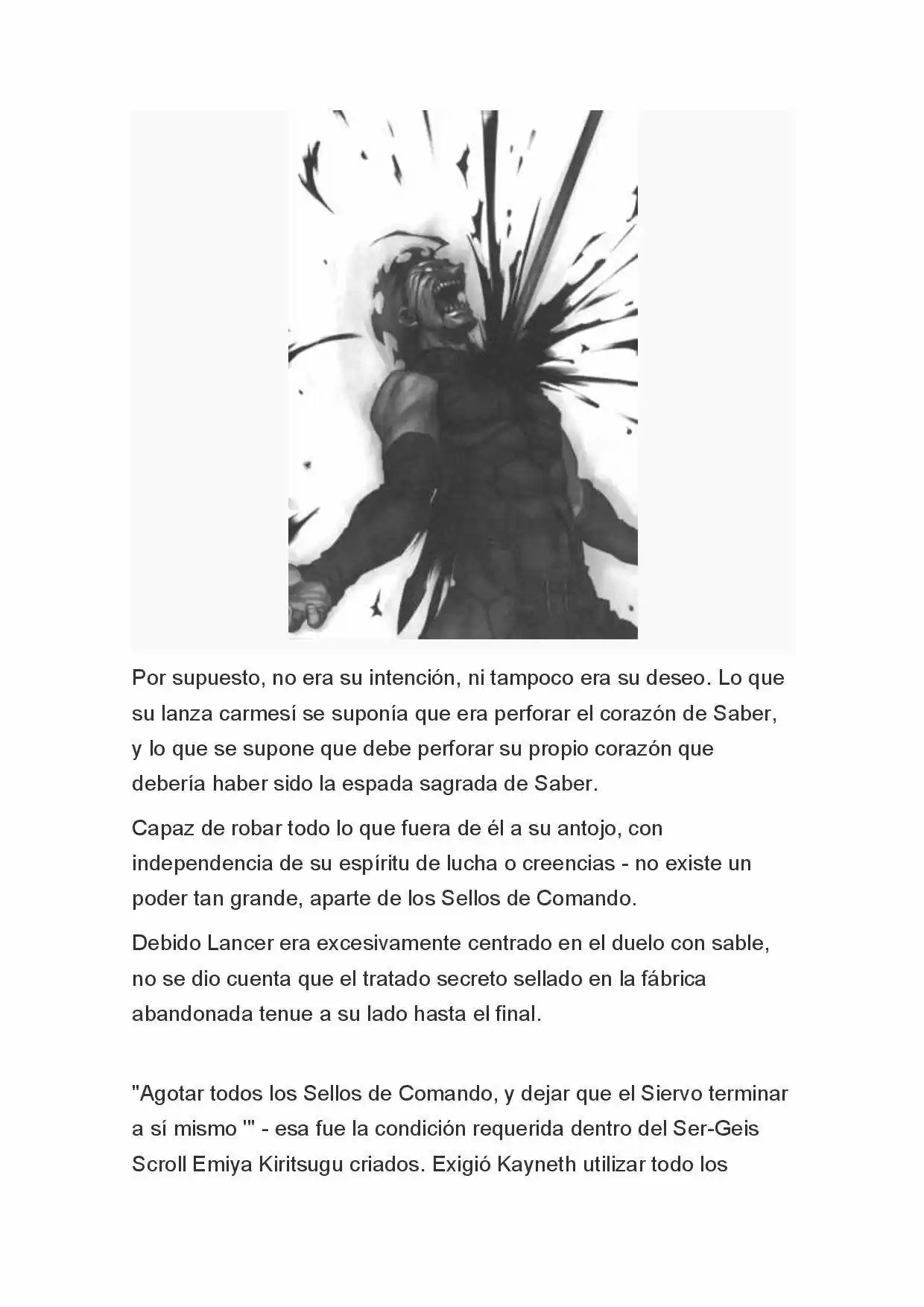 Fate Zero Novela capítulo 57, página 8