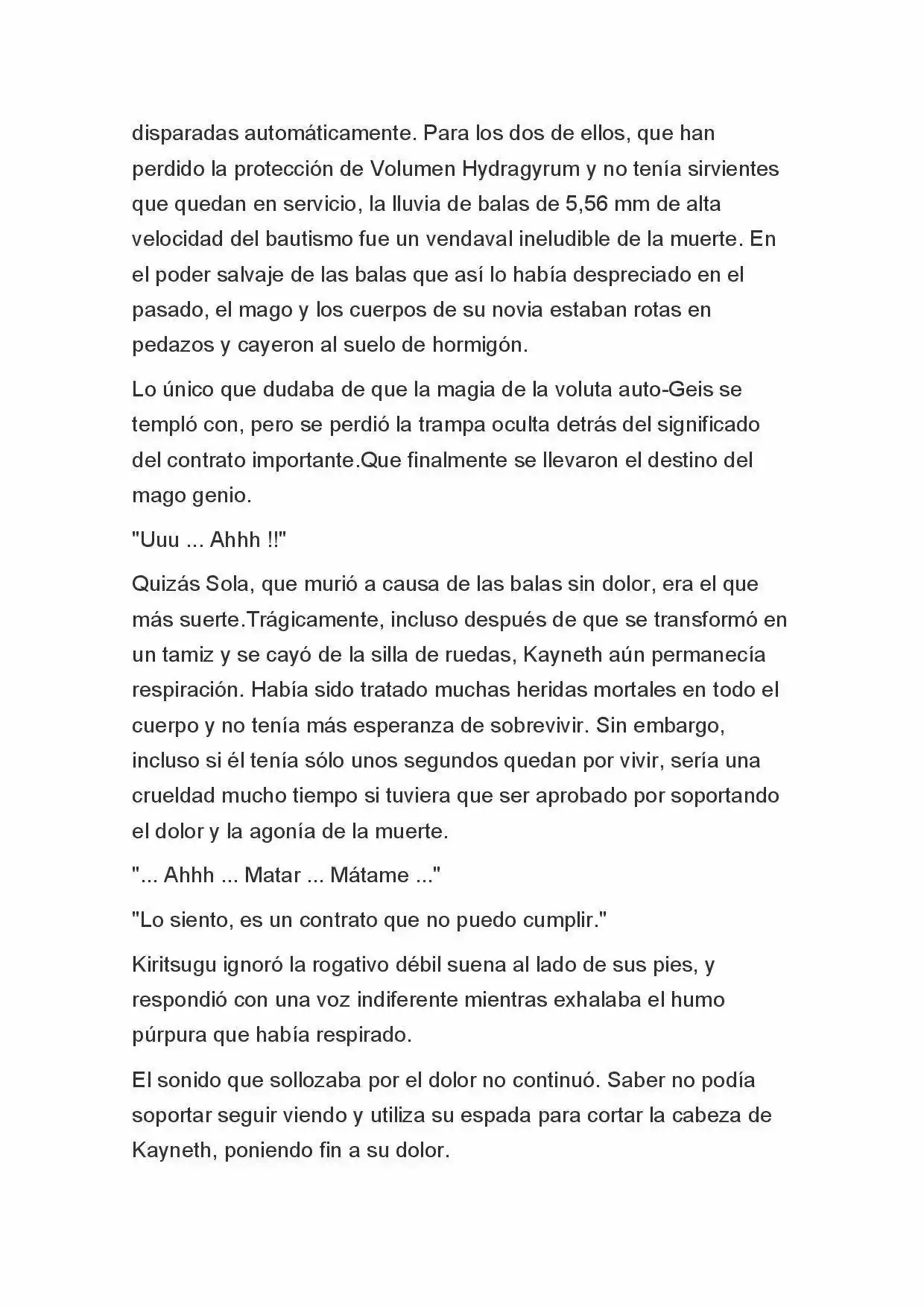 Fate Zero Novela capítulo 57, página 11