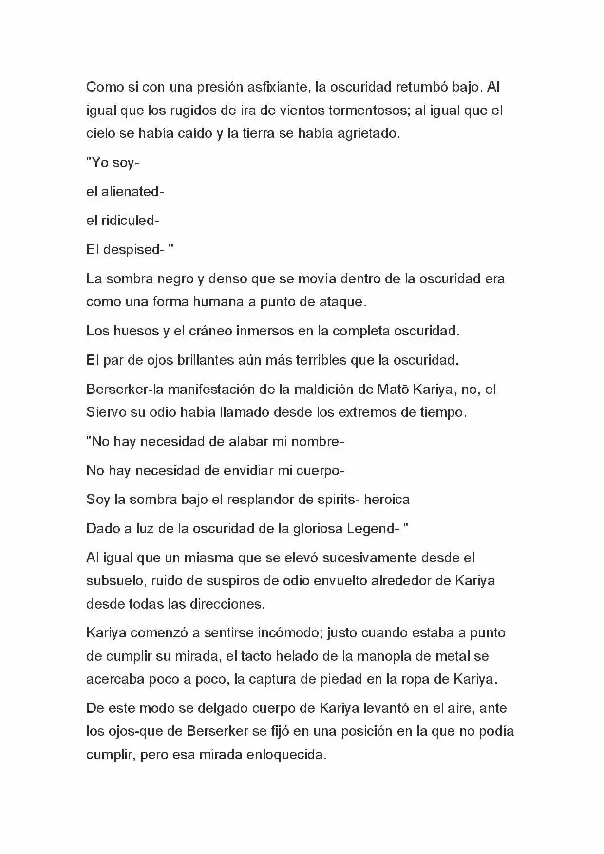 Fate Zero Novela capítulo 58, página 2