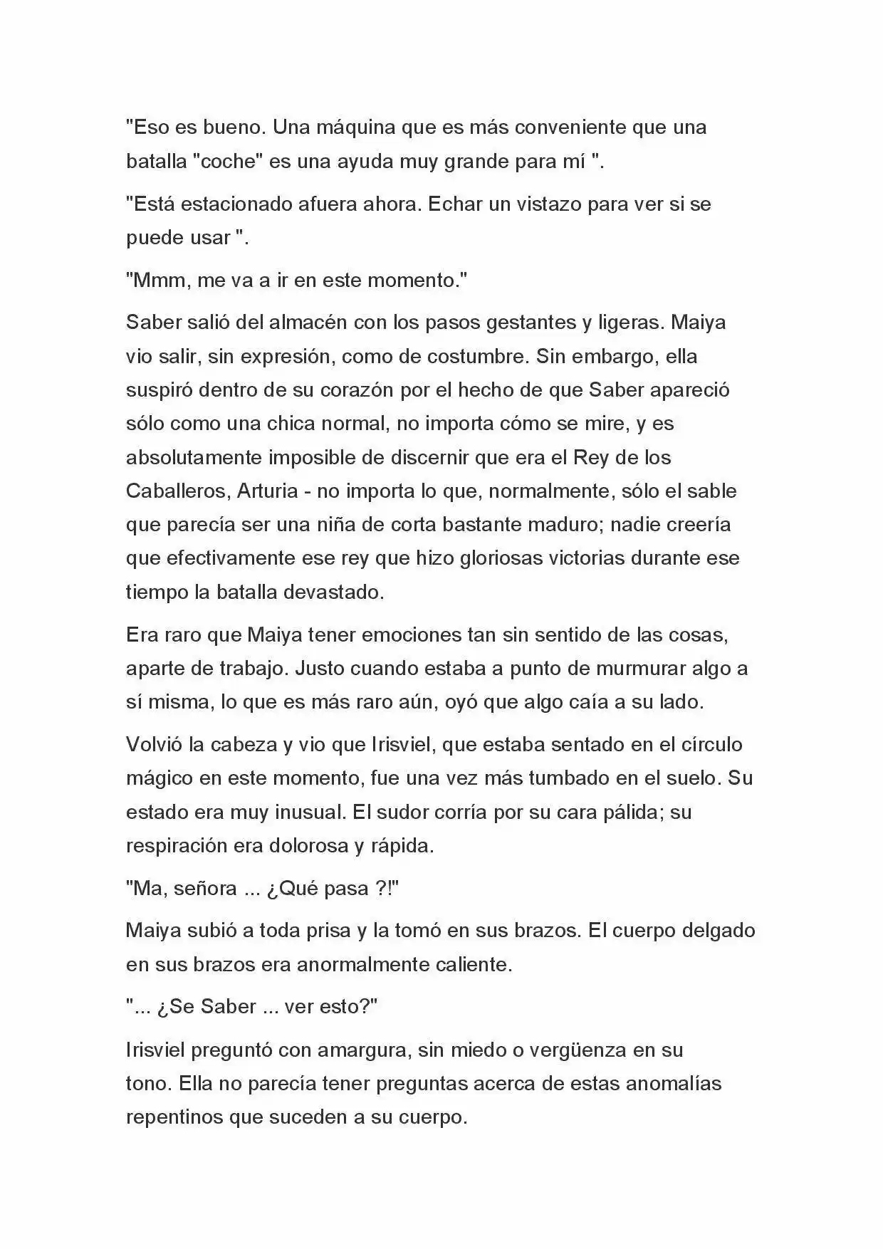 Fate Zero Novela capítulo 59, página 14