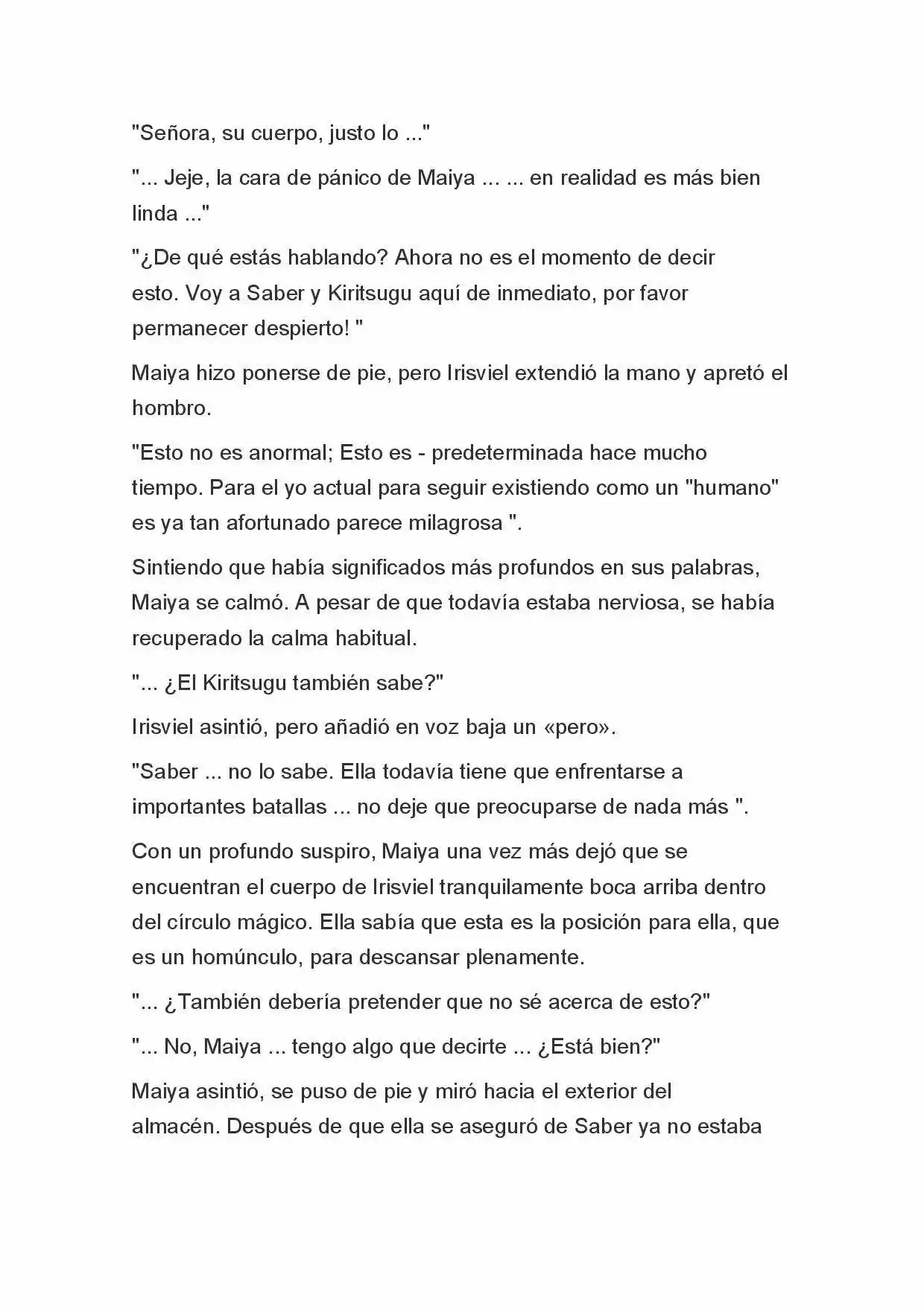 Fate Zero Novela capítulo 59, página 15