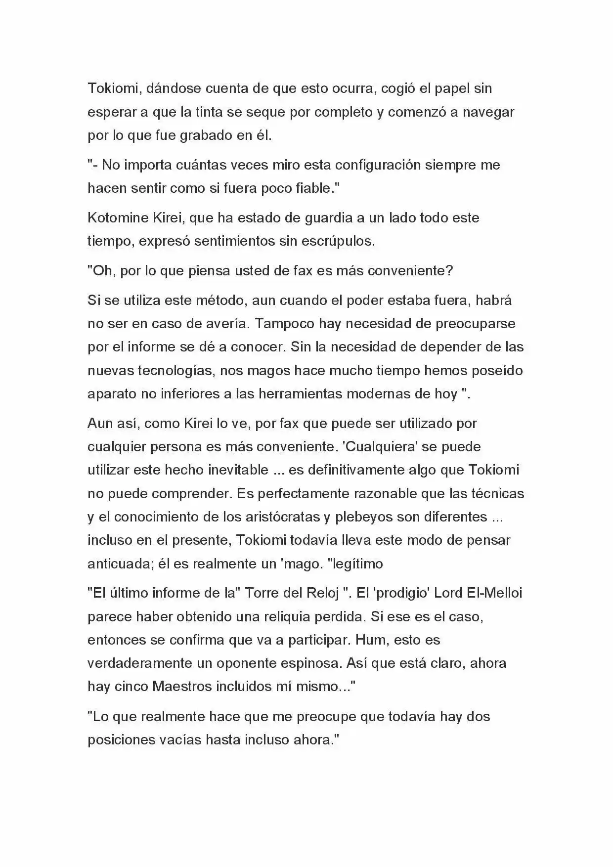 Fate Zero Novela capítulo 6, página 2