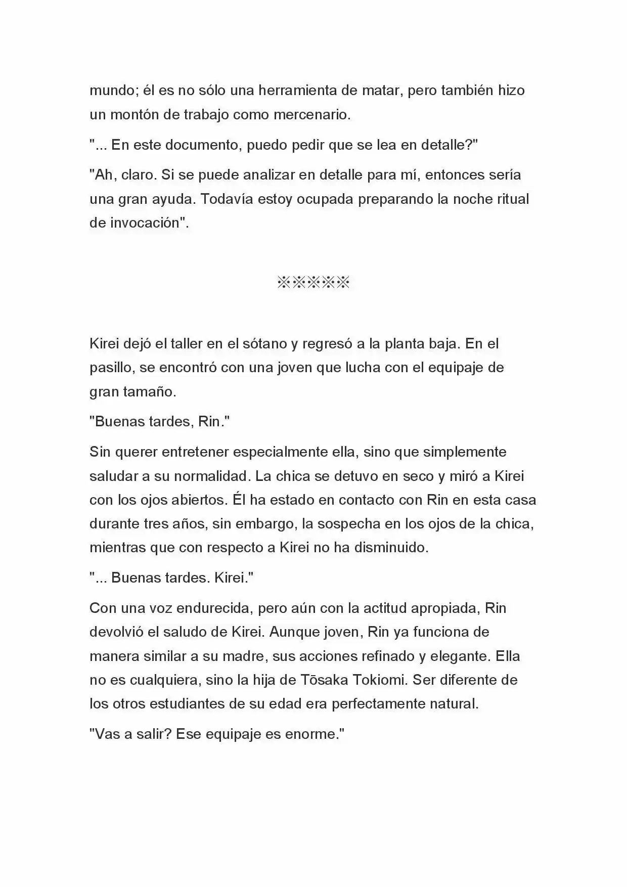 Fate Zero Novela capítulo 6, página 11
