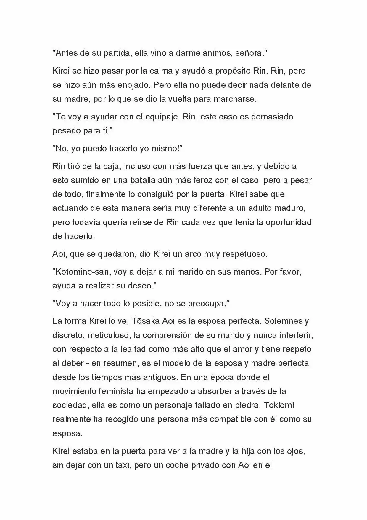 Fate Zero Novela capítulo 6, página 14