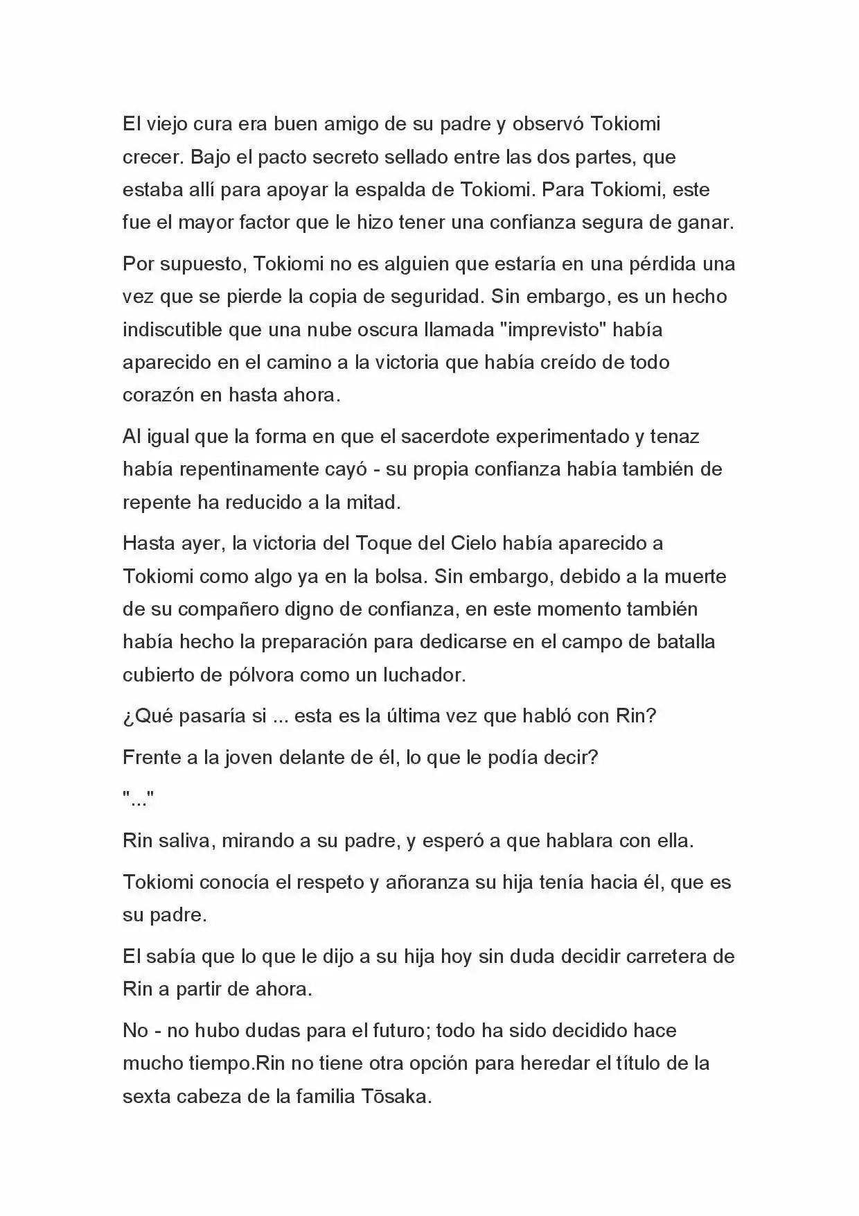Fate Zero Novela capítulo 60, página 2