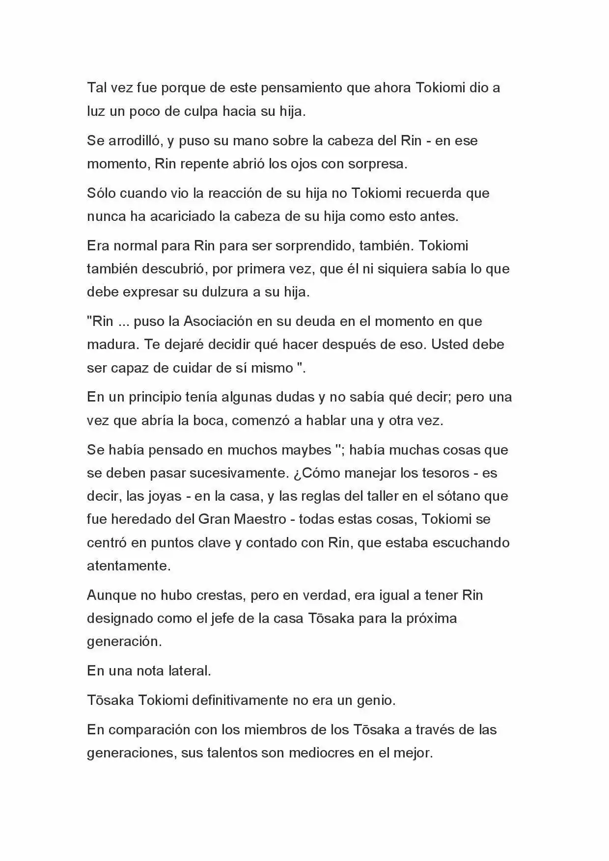 Fate Zero Novela capítulo 60, página 3