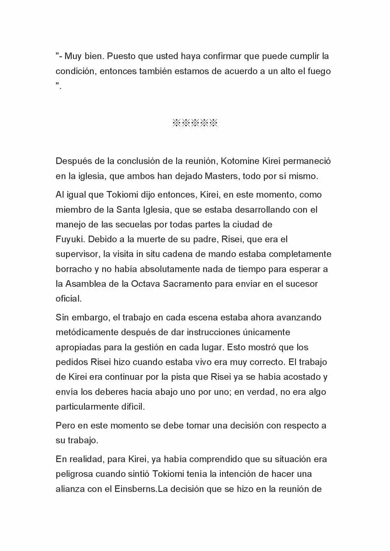 Fate Zero Novela capítulo 61, página 9