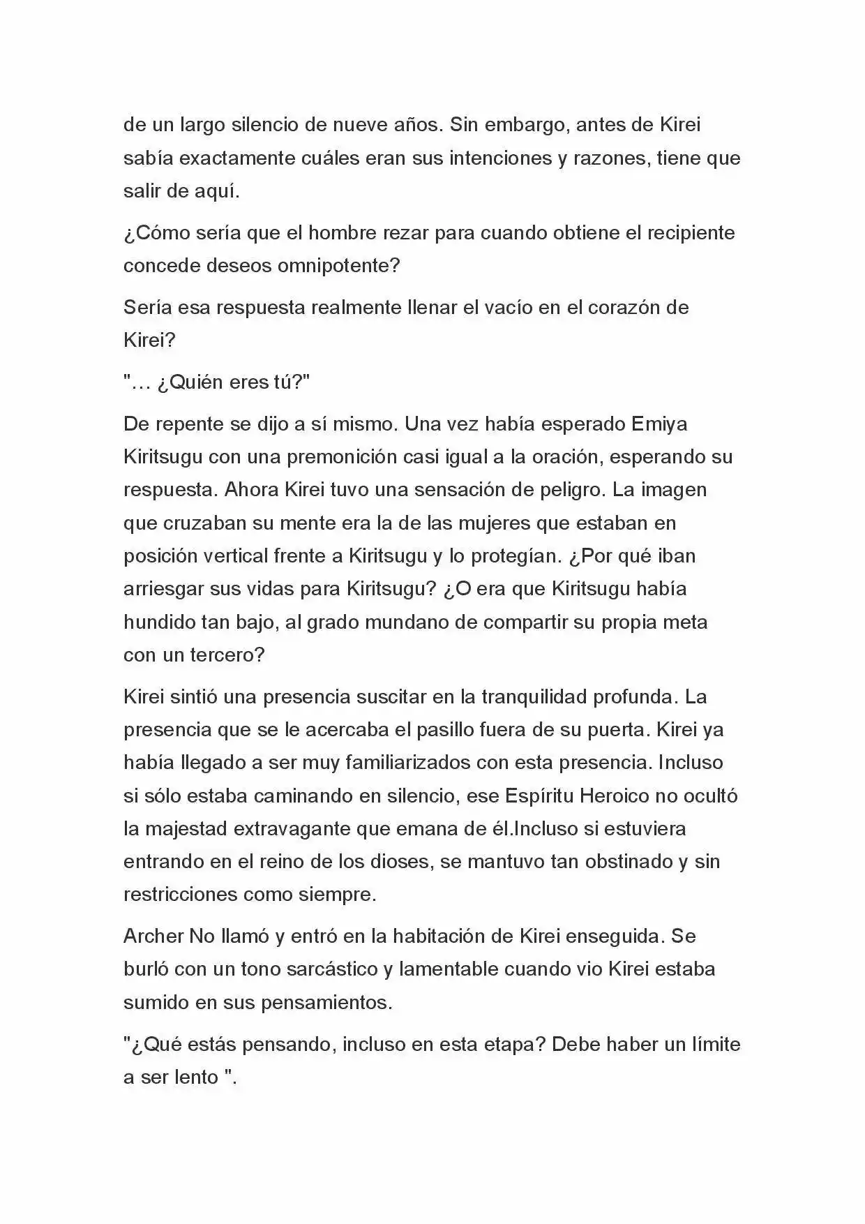 Fate Zero Novela capítulo 61, página 12
