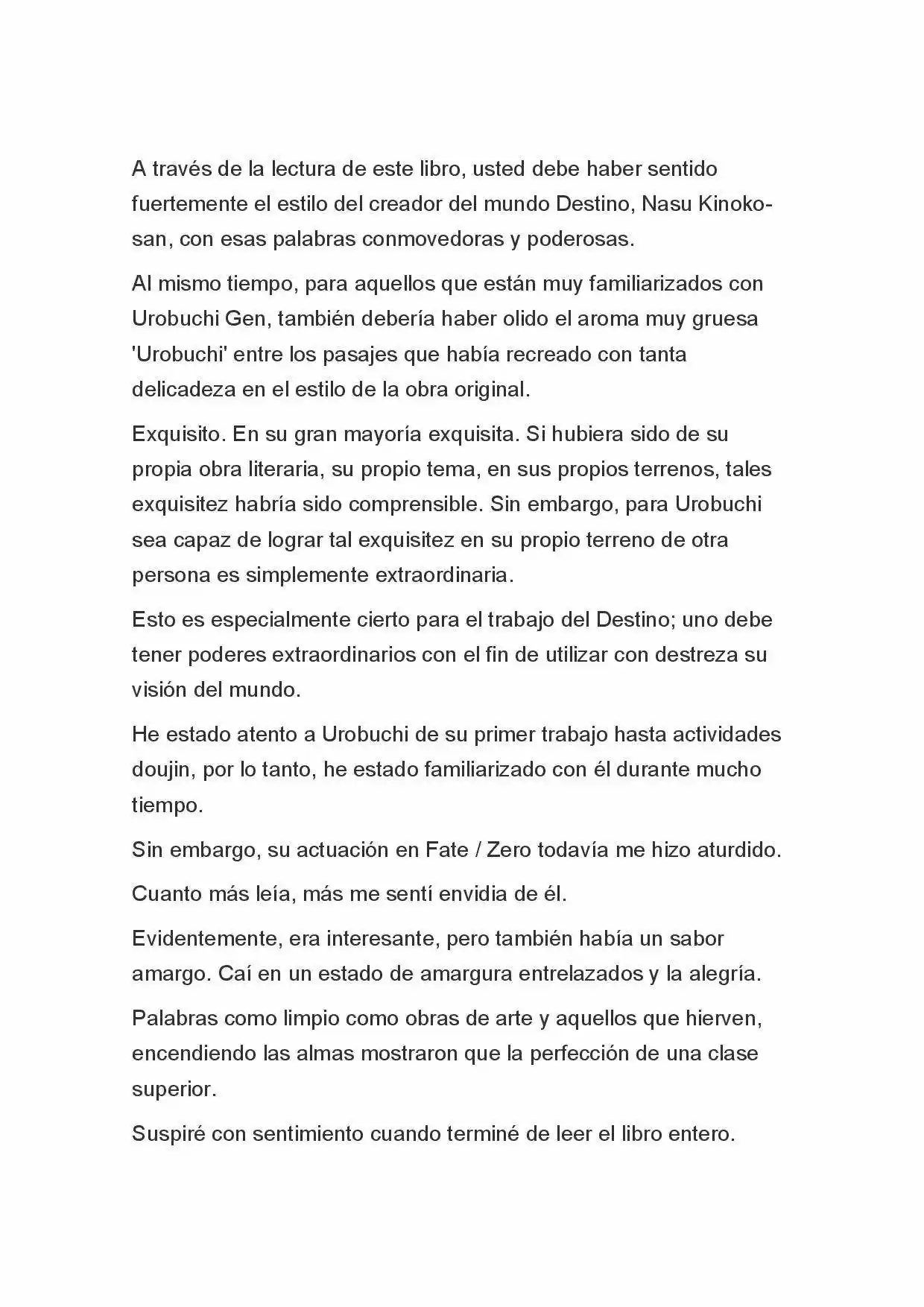 Fate Zero Novela capítulo 62, página 2