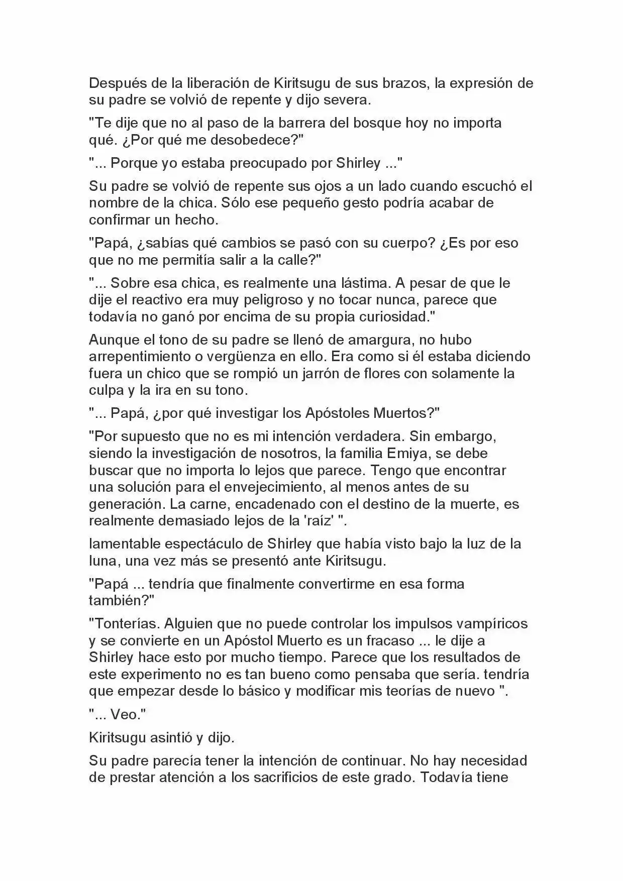 Fate Zero Novela capítulo 63, página 12