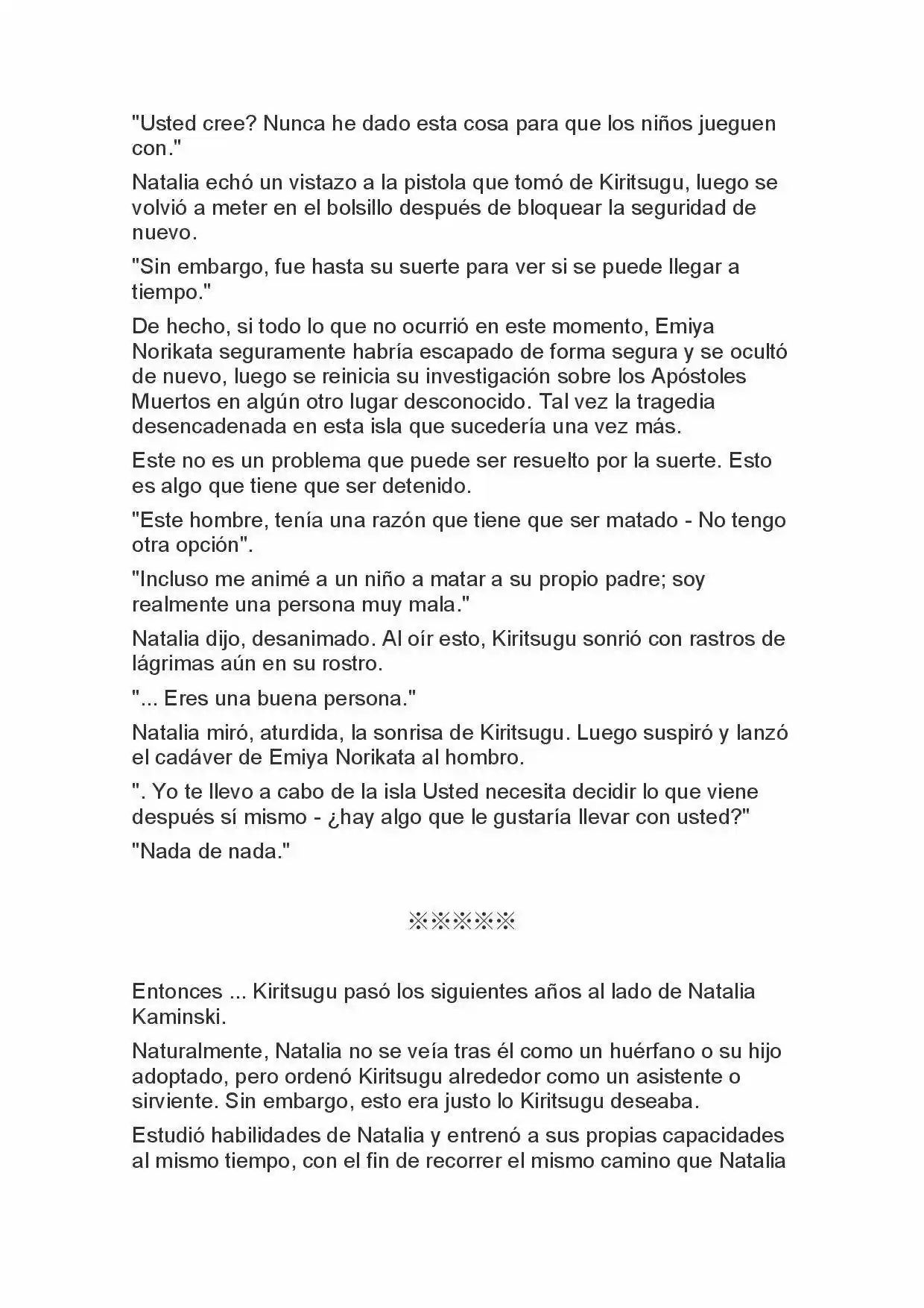 Fate Zero Novela capítulo 63, página 15