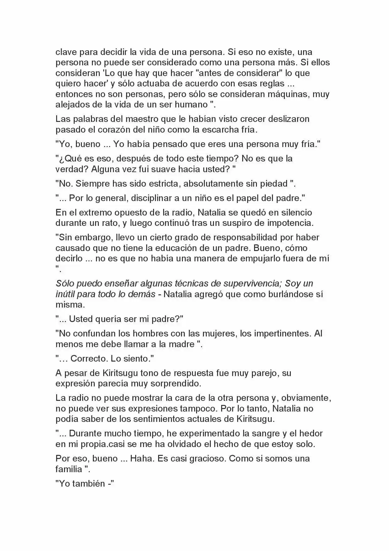 Fate Zero Novela capítulo 63, página 21