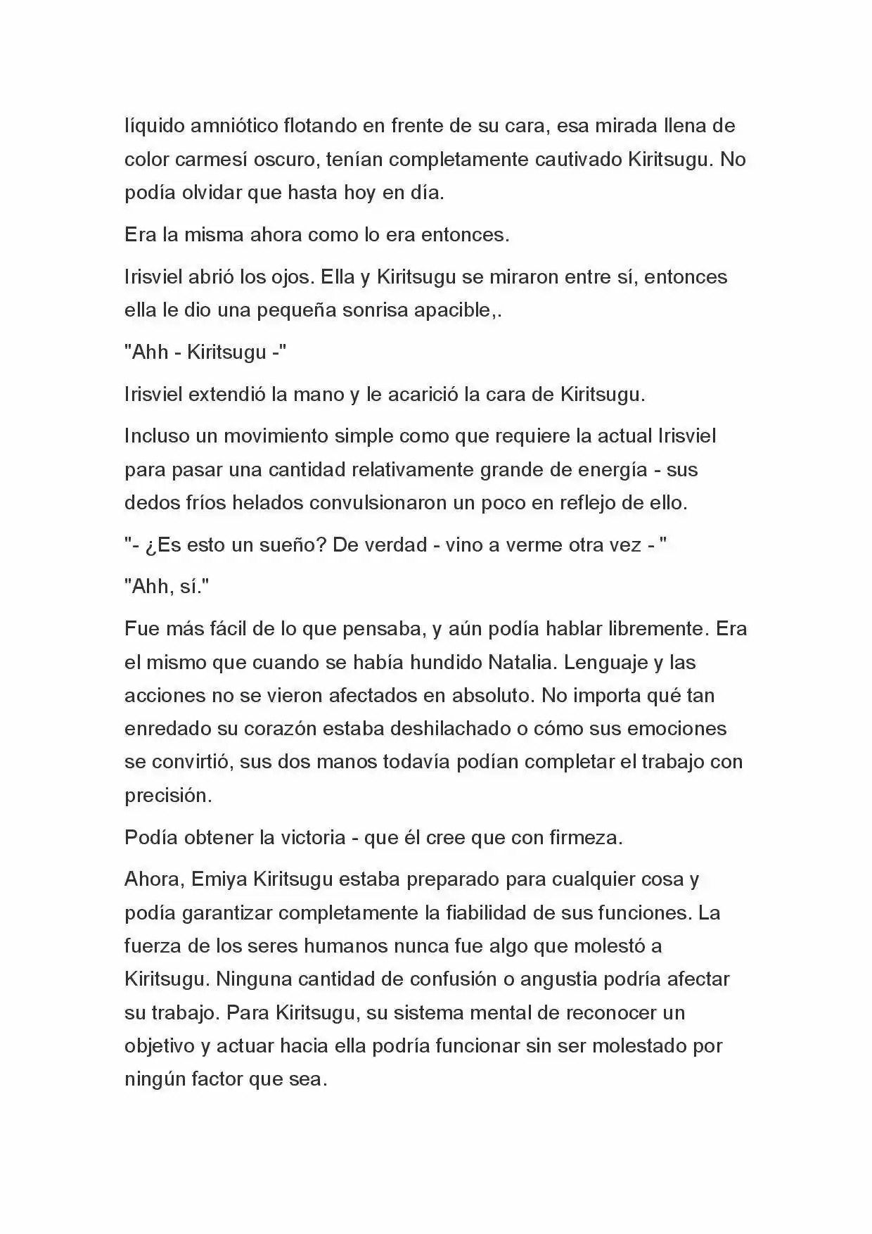 Fate Zero Novela capítulo 65, página 4
