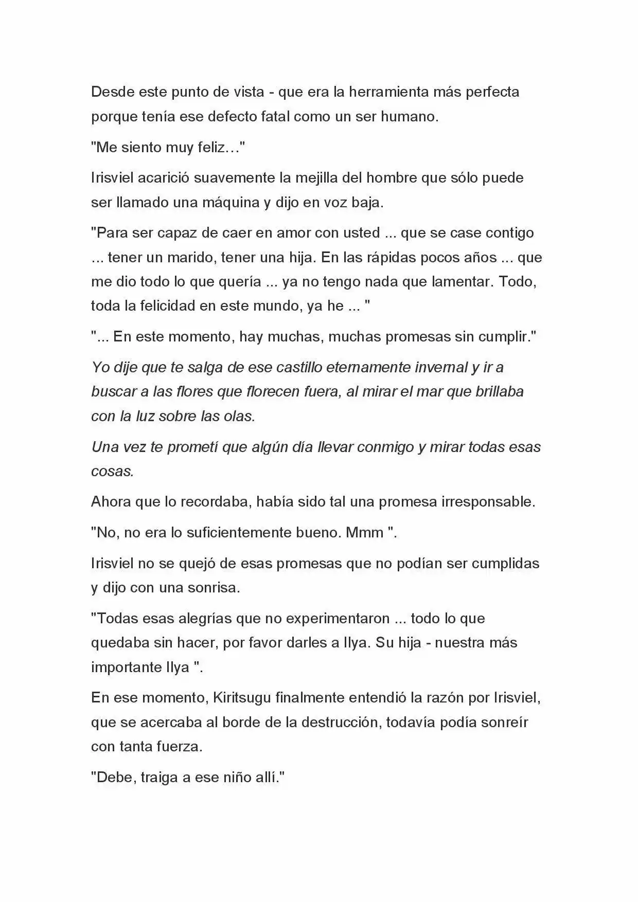 Fate Zero Novela capítulo 65, página 5