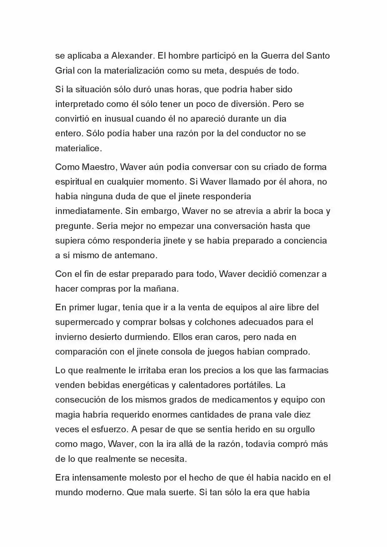 Fate Zero Novela capítulo 66, página 2