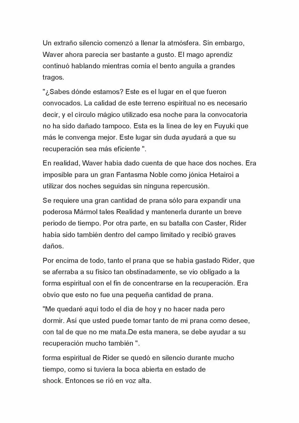 Fate Zero Novela capítulo 66, página 5