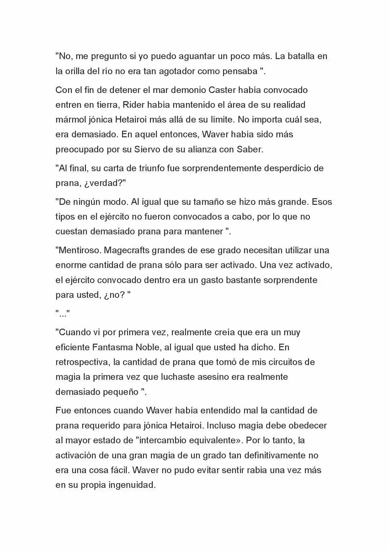Fate Zero Novela capítulo 66, página 7