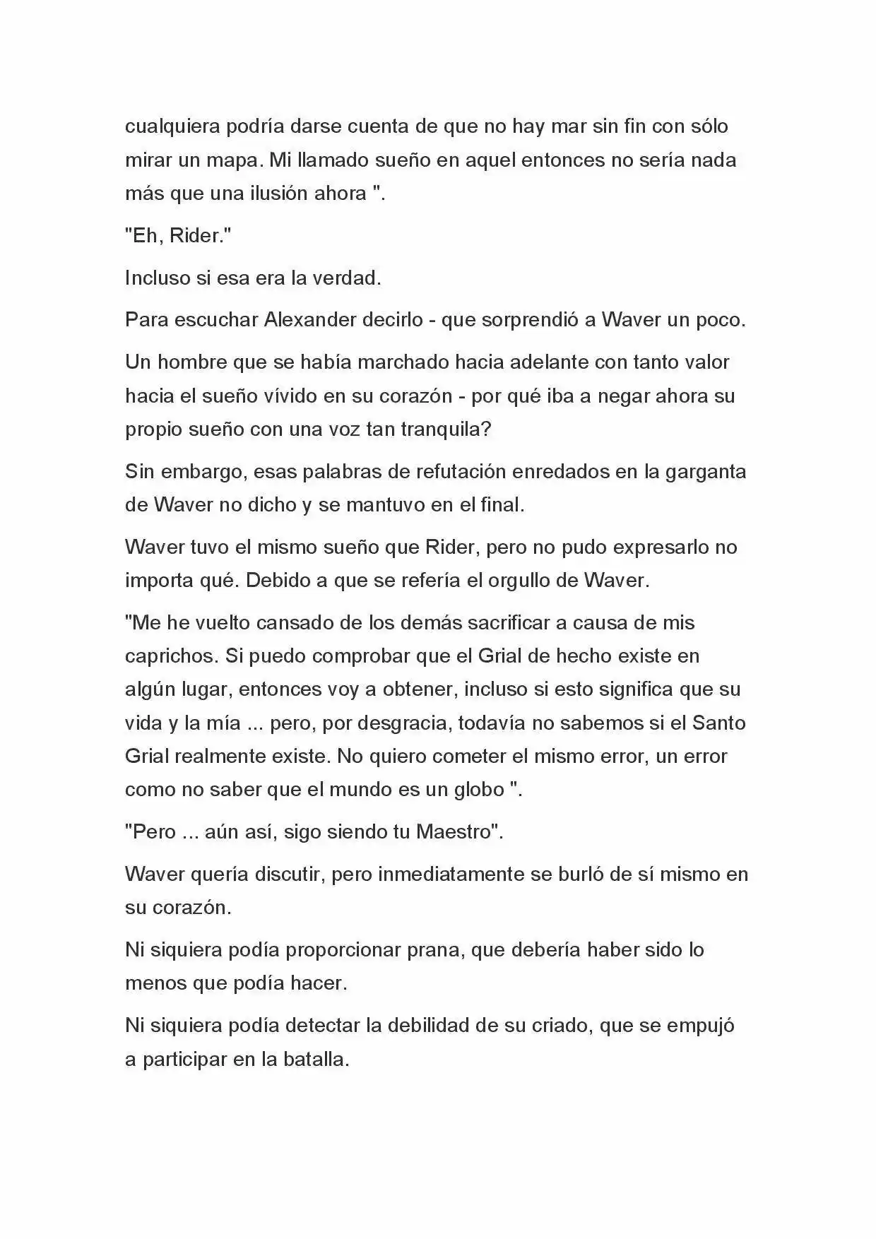 Fate Zero Novela capítulo 66, página 10
