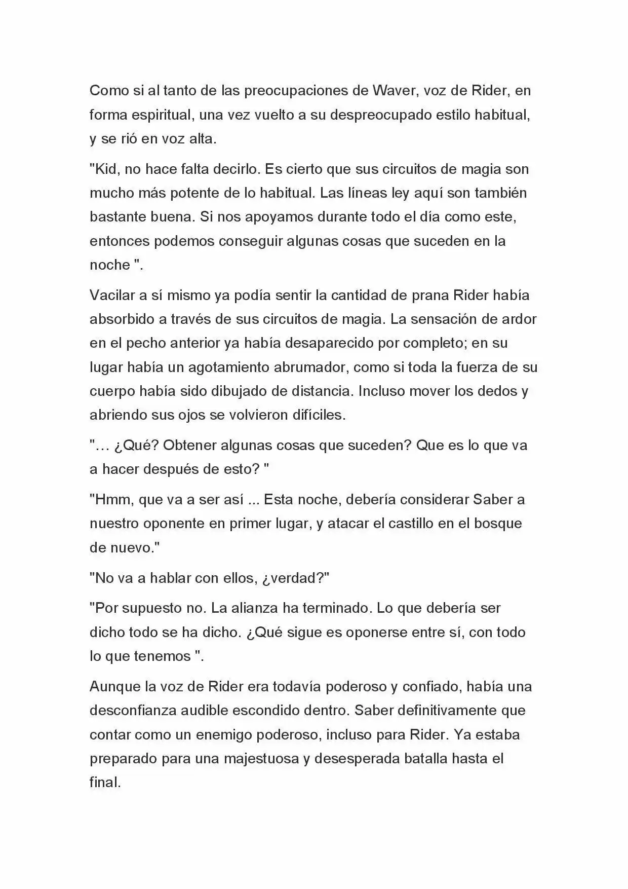Fate Zero Novela capítulo 66, página 11
